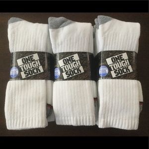 Heavy Duty Work Boot Crew Socks - ONE TOUGH SOCK
